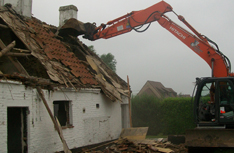 afbraak werken